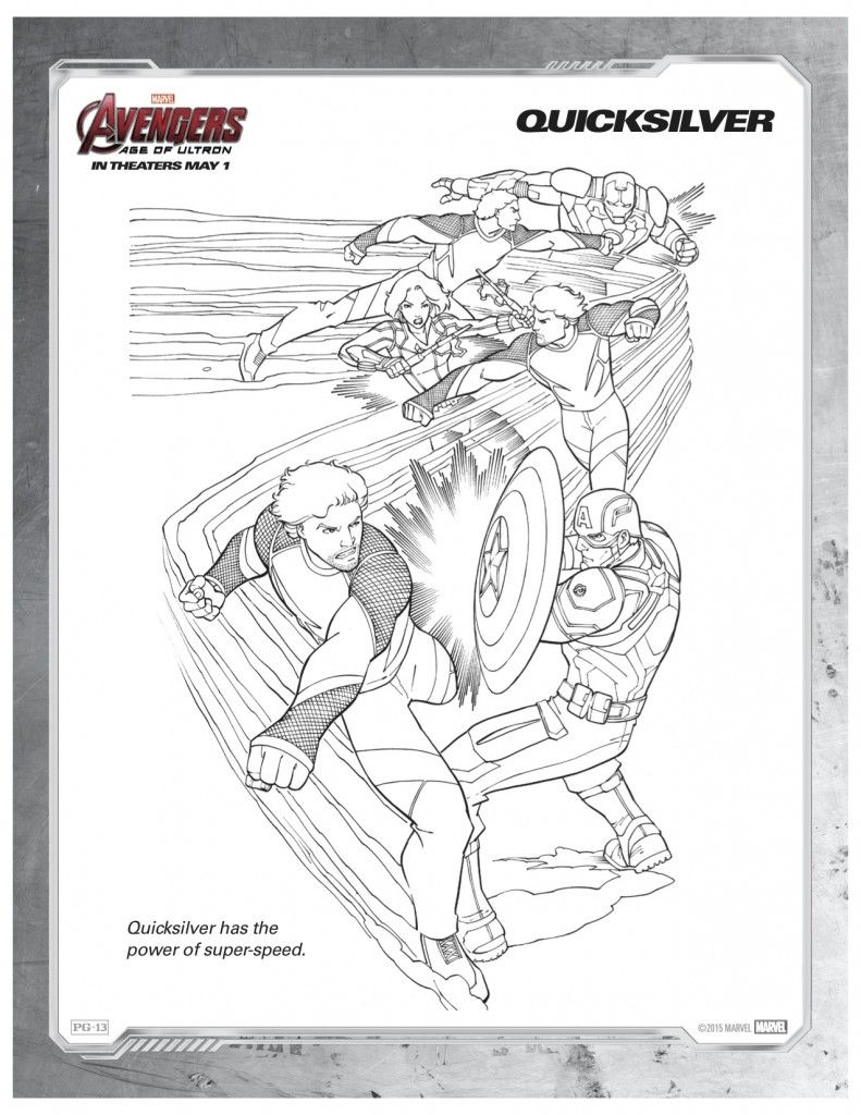 39 Heroic Marvel Avengers Coloring Pages Printable 34