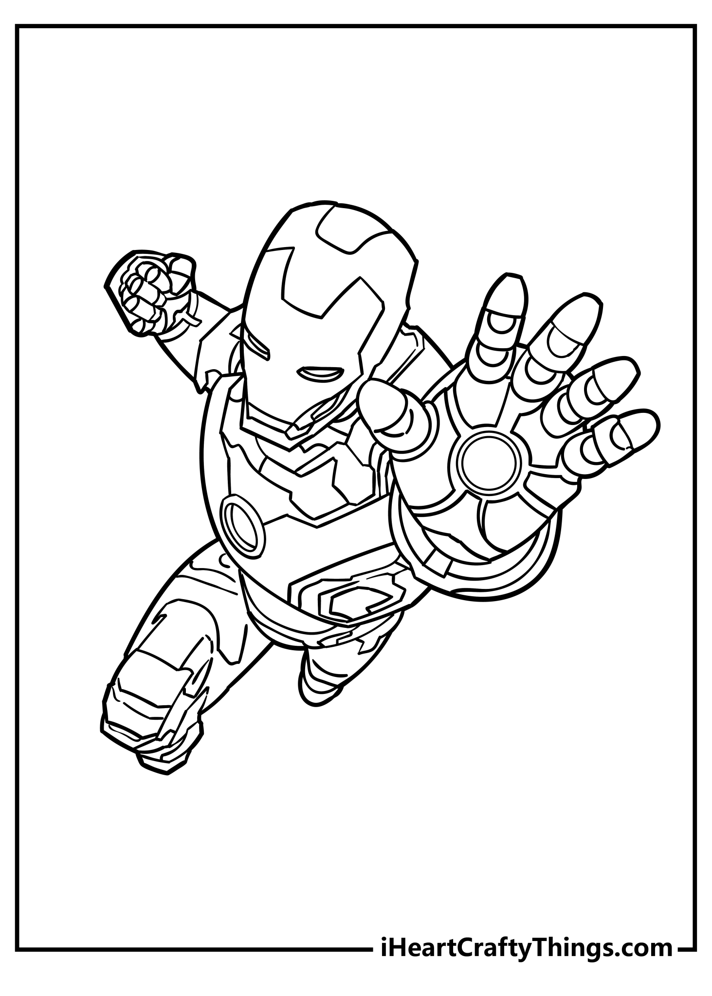 39 Heroic Marvel Avengers Coloring Pages Printable 4