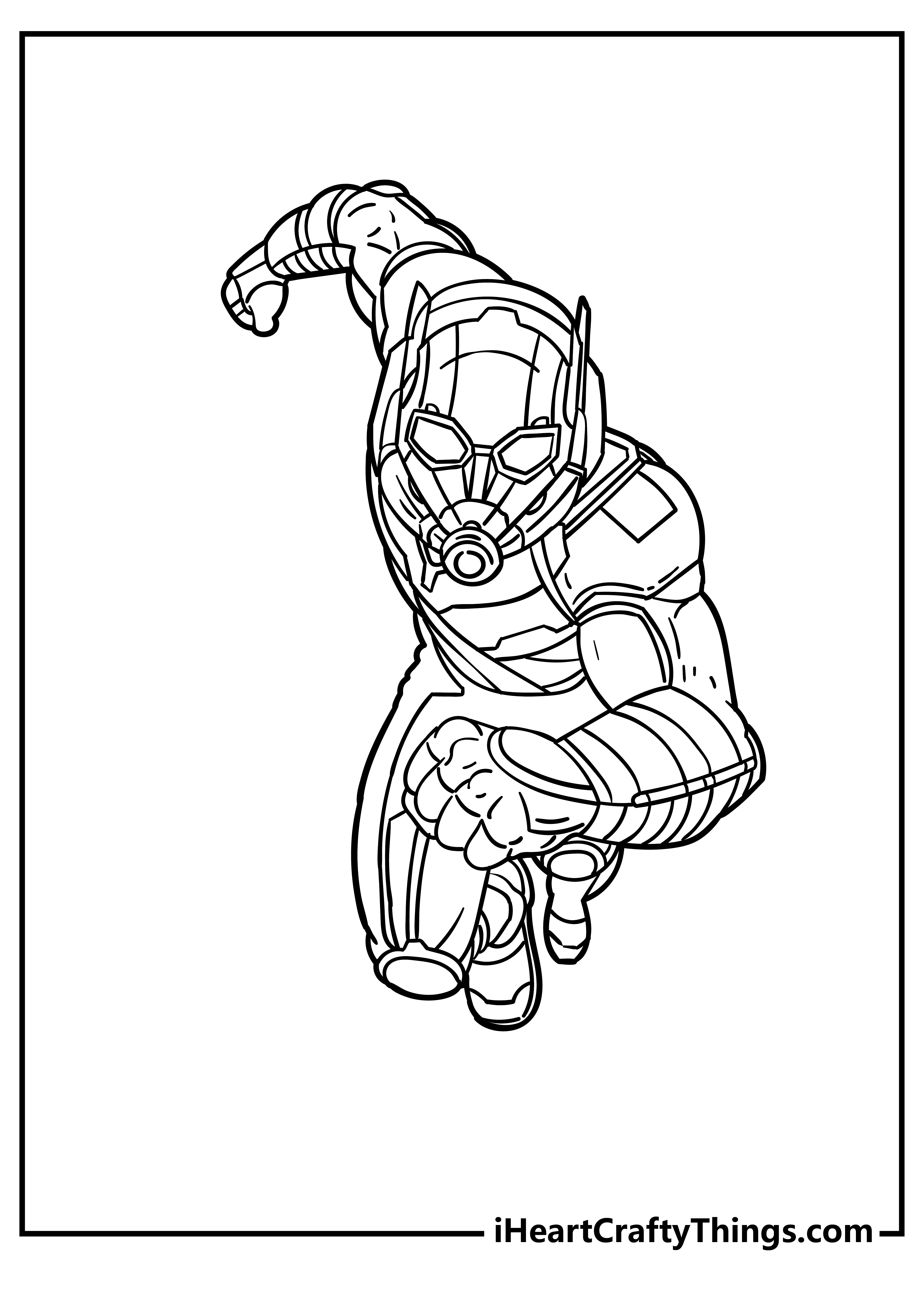 39 Heroic Marvel Avengers Coloring Pages Printable 7