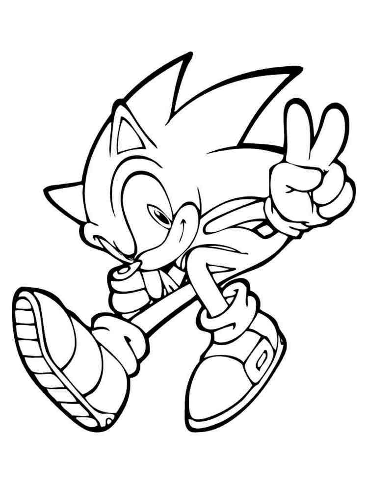 40 Sonic the Hedgehog Birthday Party Ideas Coloring Pages Printable