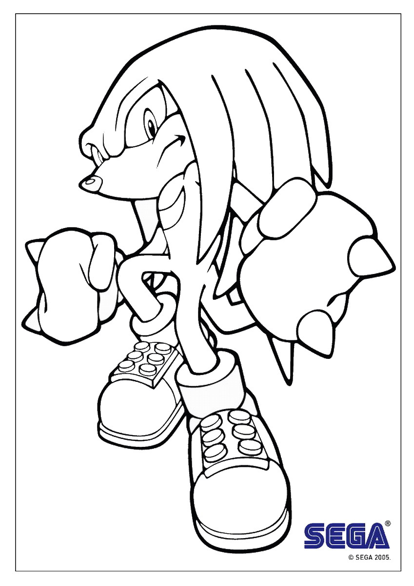 76 Sonic Girl Coloring Pages Printable