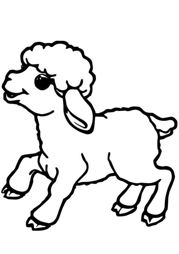 82 Sheep Coloring Pages for Kids Printable 19