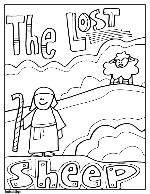 82 Sheep Coloring Pages for Kids Printable 25