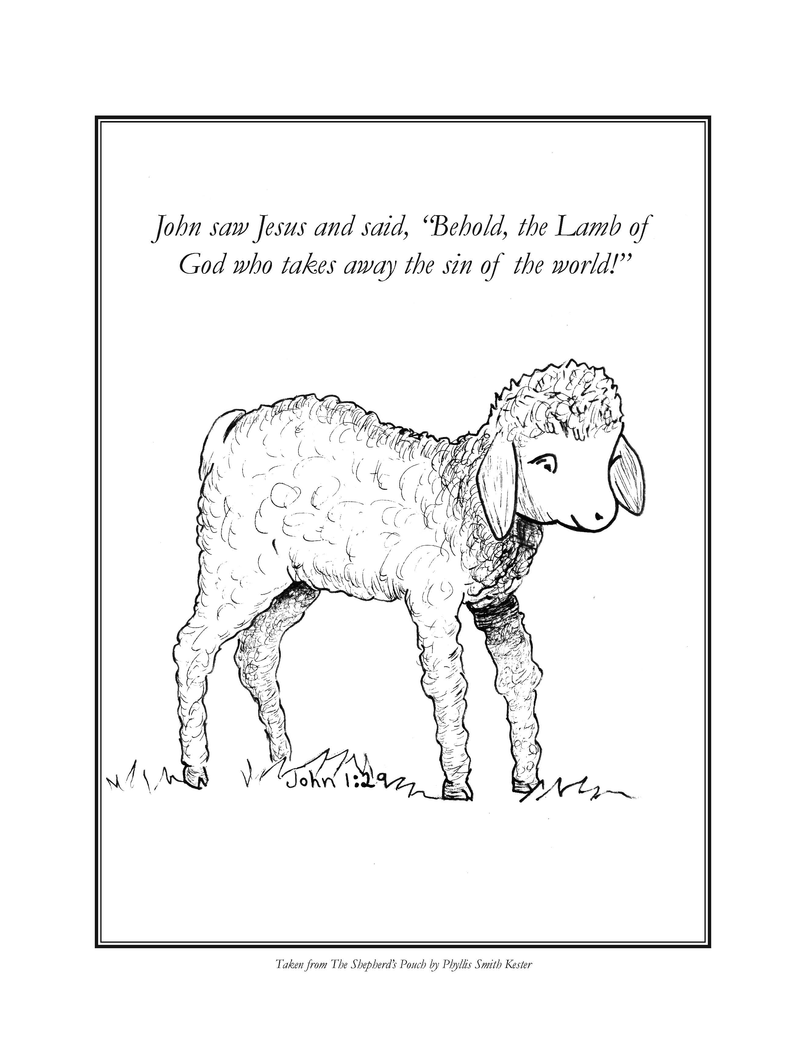 82 Sheep Coloring Pages for Kids Printable 40