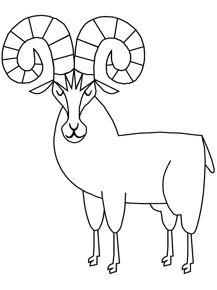 82 Sheep Coloring Pages for Kids Printable 54