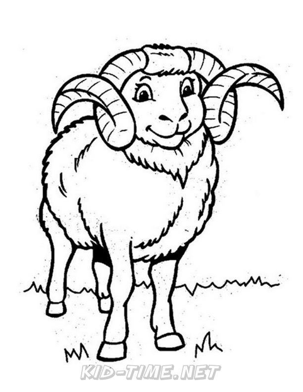 82 Sheep Coloring Pages for Kids Printable 59