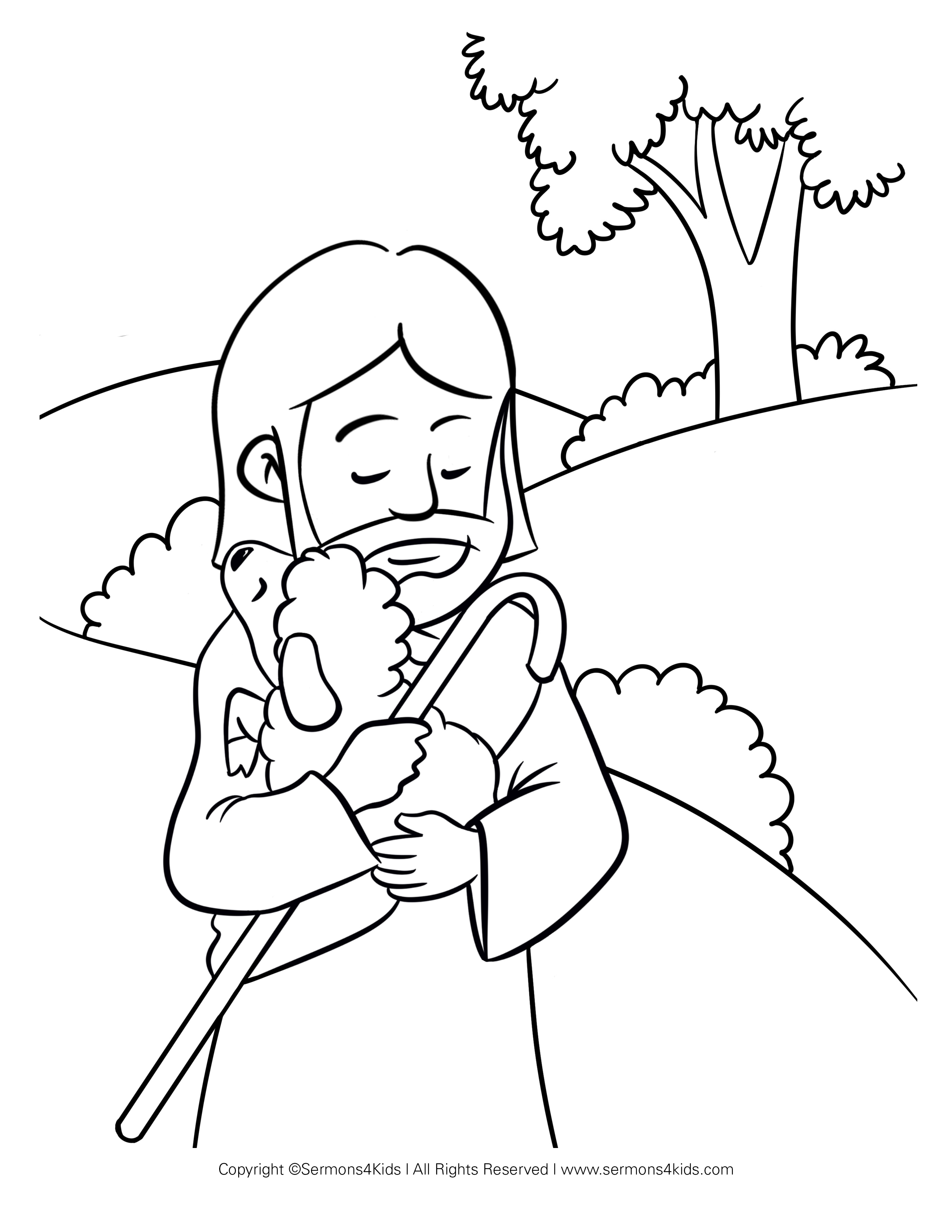 82 Sheep Coloring Pages for Kids Printable 64