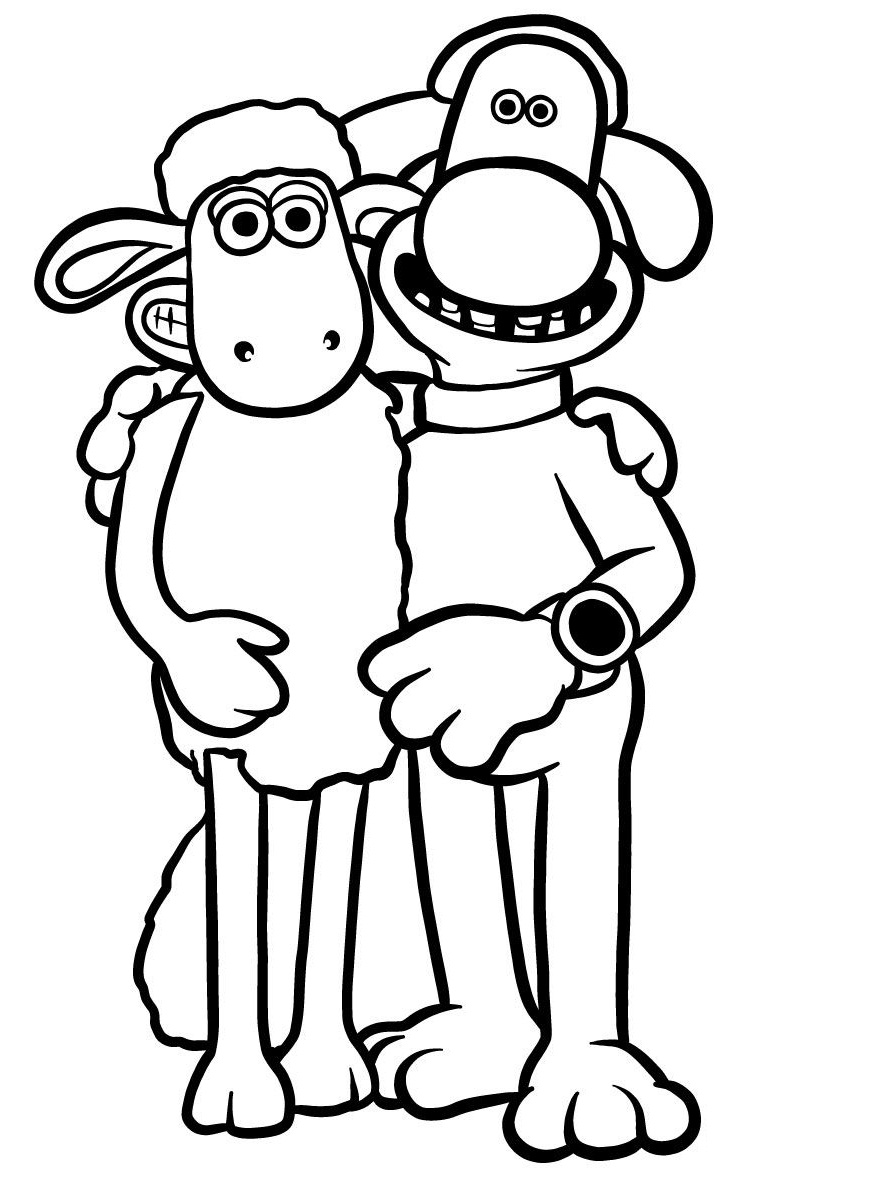 82 Sheep Coloring Pages for Kids Printable 82