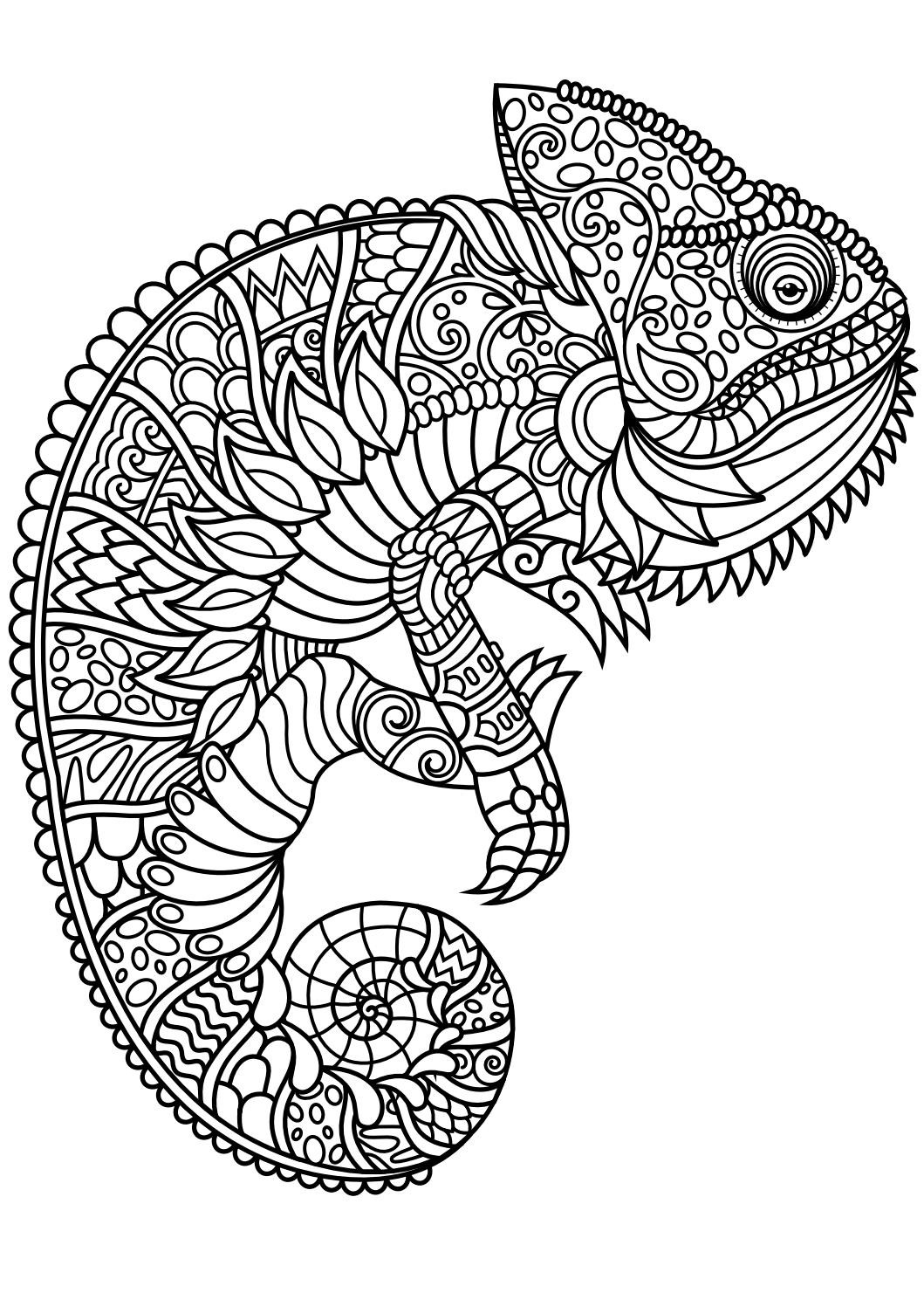 87 Printable Coloring Games for Adults 20