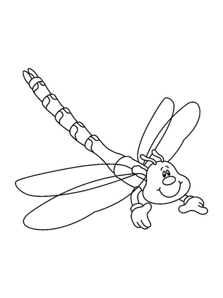 88 Dragonfly Coloring Pages Printable 13