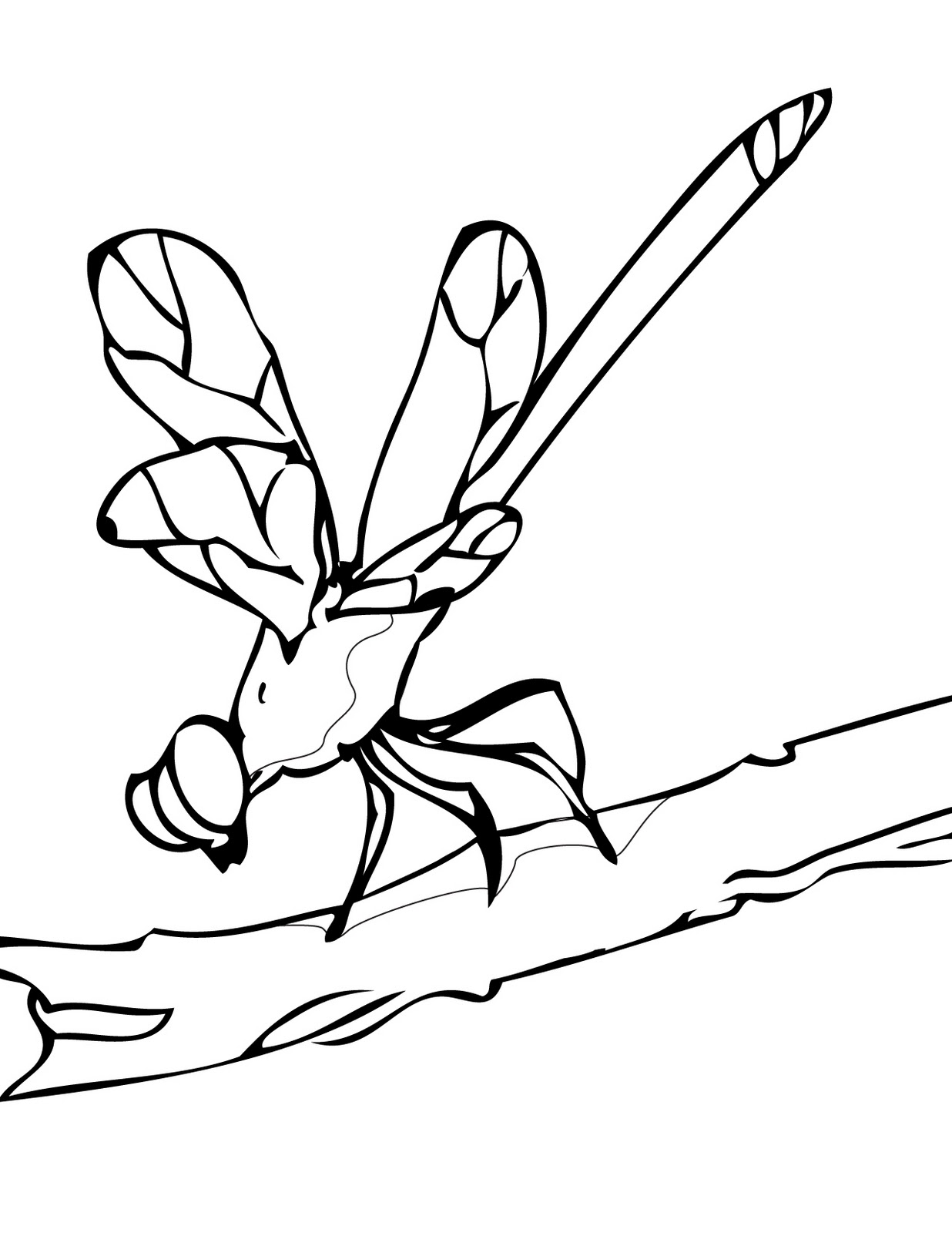 88 Dragonfly Coloring Pages Printable 21