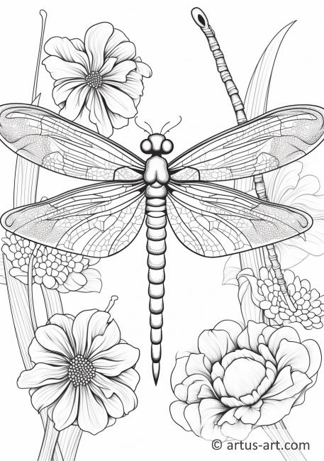 88 Dragonfly Coloring Pages Printable 27