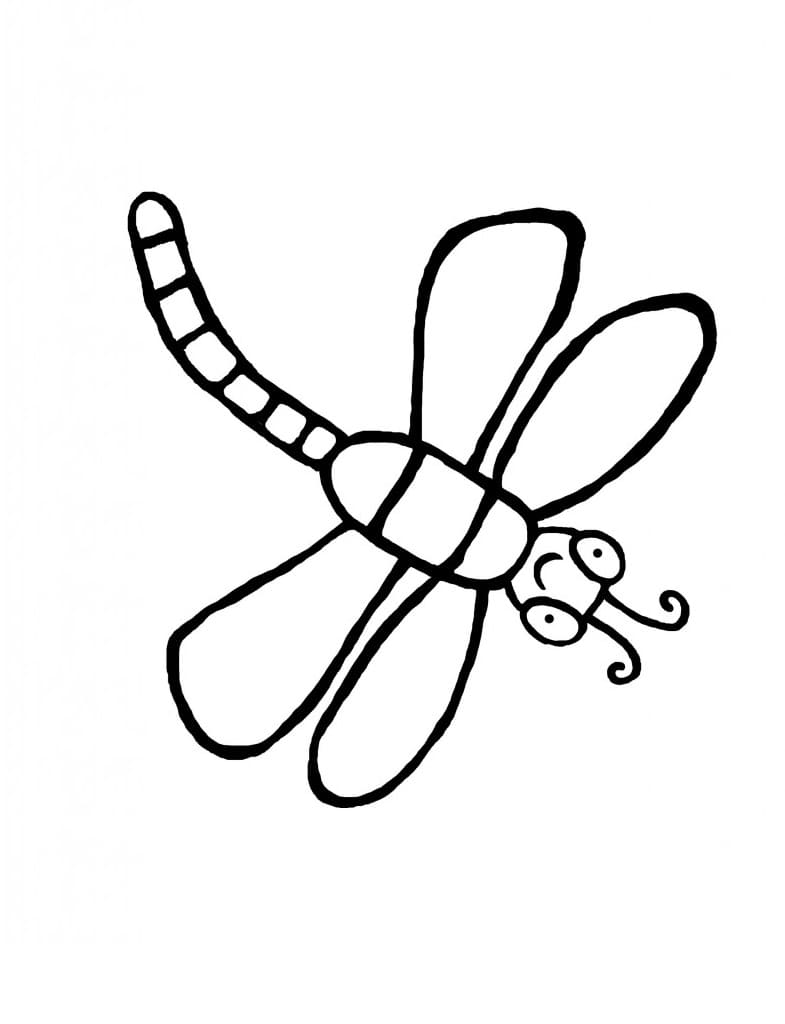 88 Dragonfly Coloring Pages Printable 42