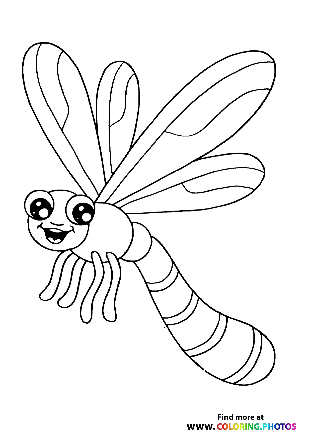 88 Dragonfly Coloring Pages Printable 49