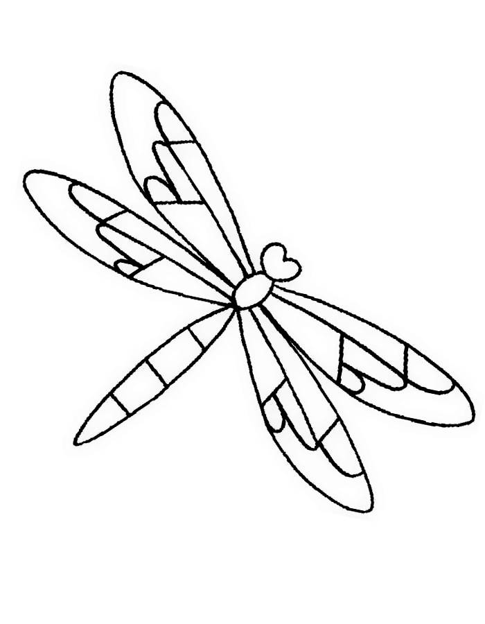 88 Dragonfly Coloring Pages Printable 57