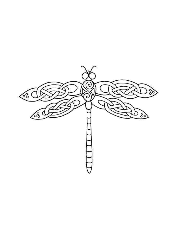 88 Dragonfly Coloring Pages Printable 63