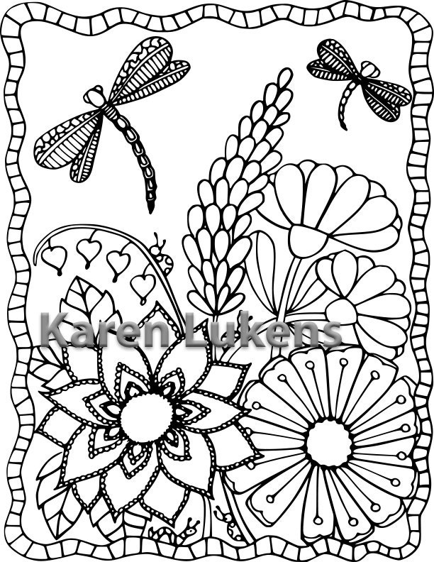 88 Dragonfly Coloring Pages Printable 76