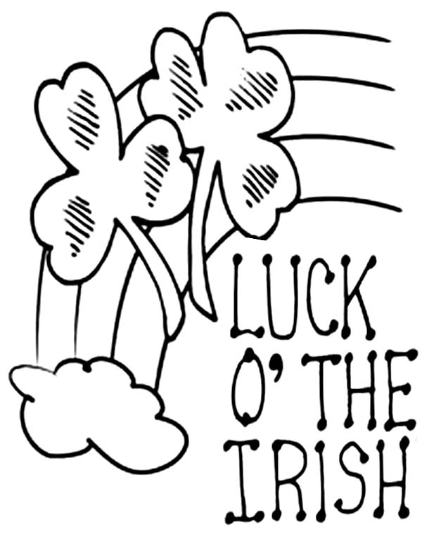 90 Irish Coloring Pages Printable 16