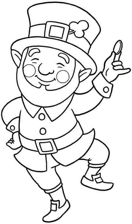 90 Irish Coloring Pages Printable 17