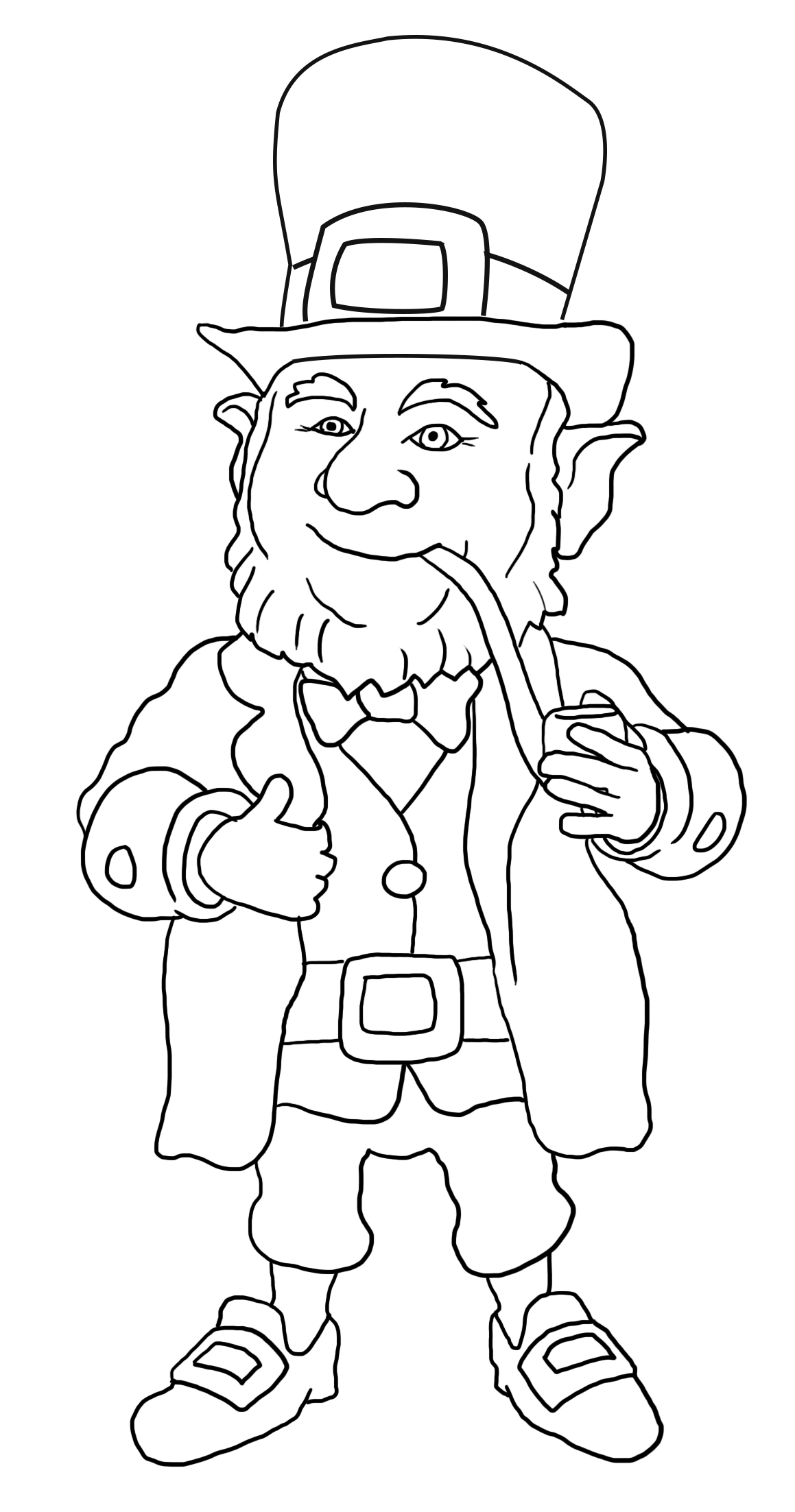 90 Irish Coloring Pages Printable 2