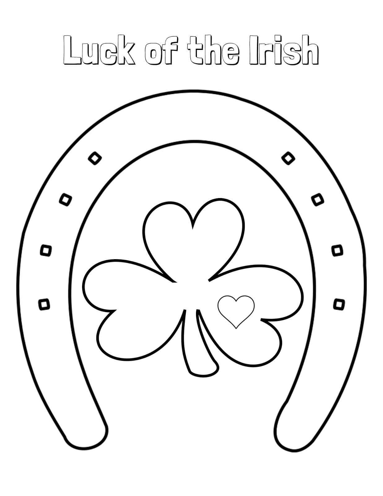 90 Irish Coloring Pages Printable 27