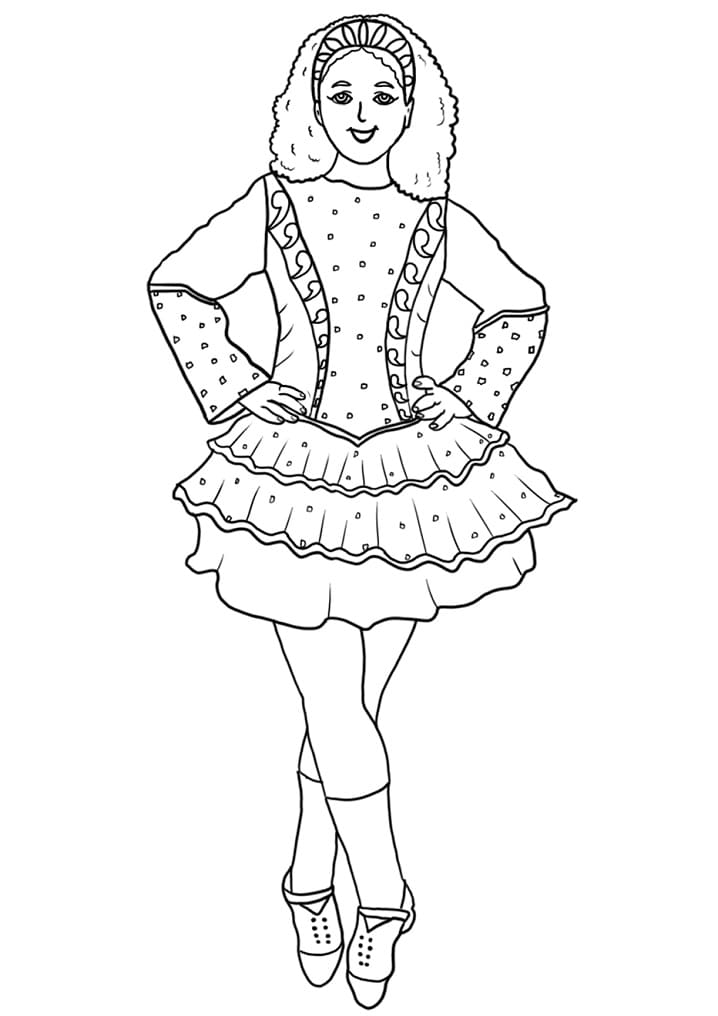 90 Irish Coloring Pages Printable 29