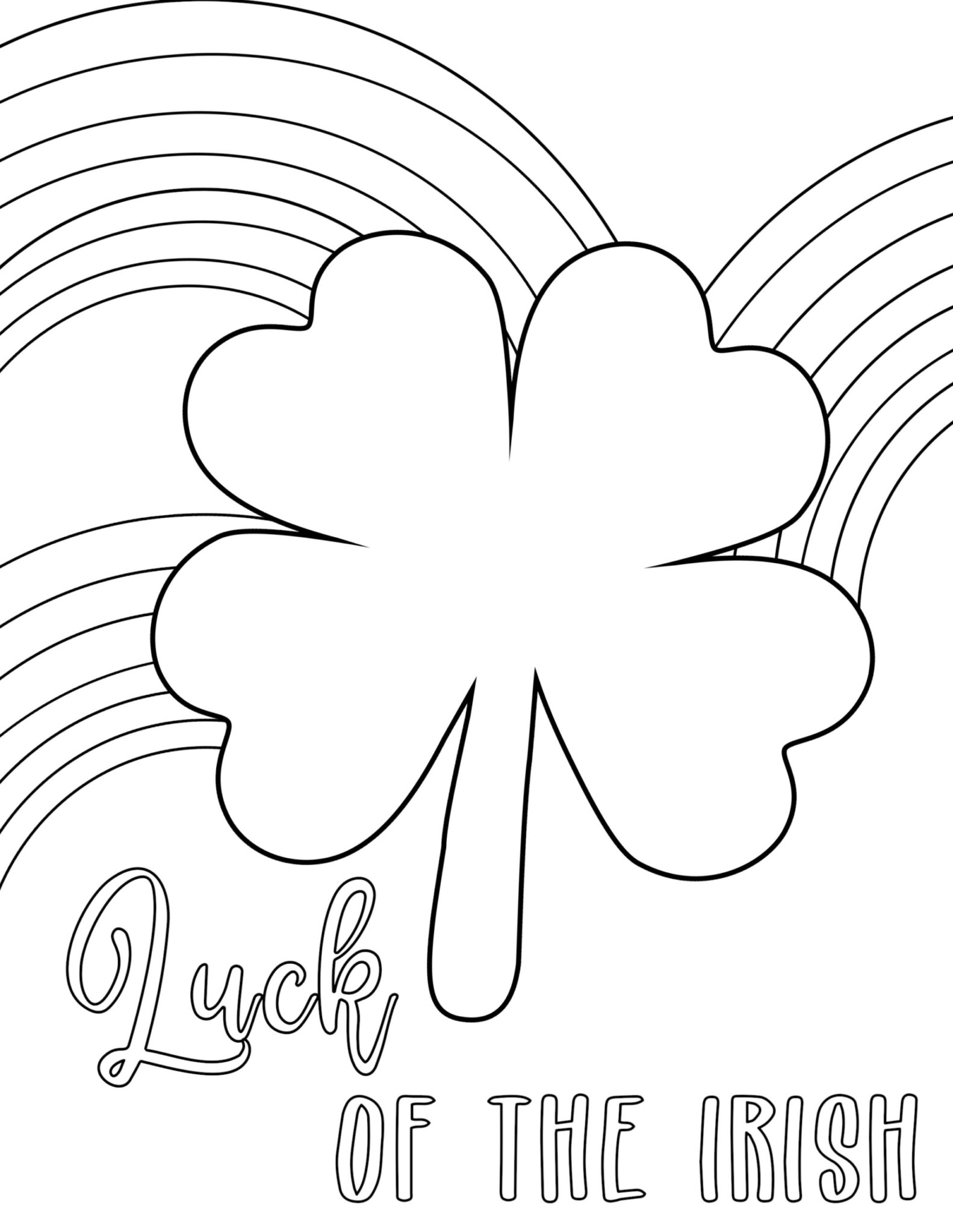 90 Irish Coloring Pages Printable 31