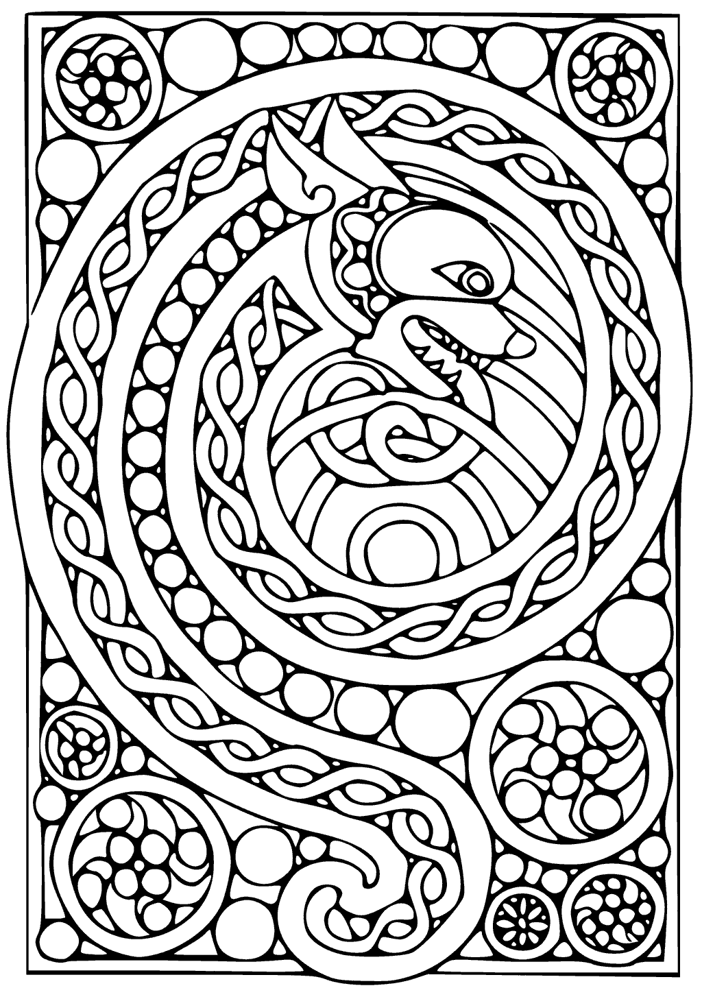 90 Irish Coloring Pages Printable 46