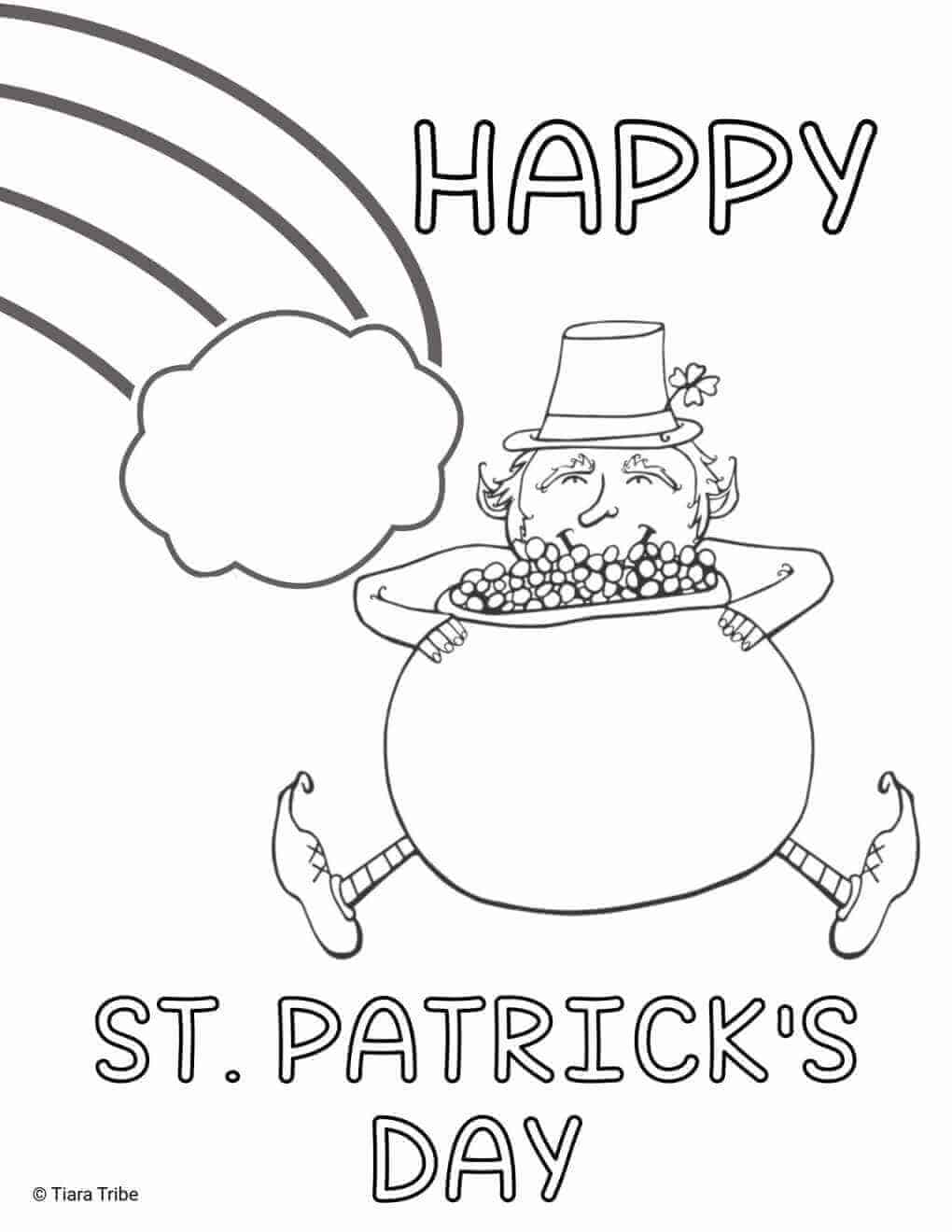 90 Irish Coloring Pages Printable 58