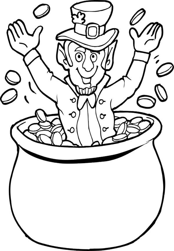 90 Irish Coloring Pages Printable 59