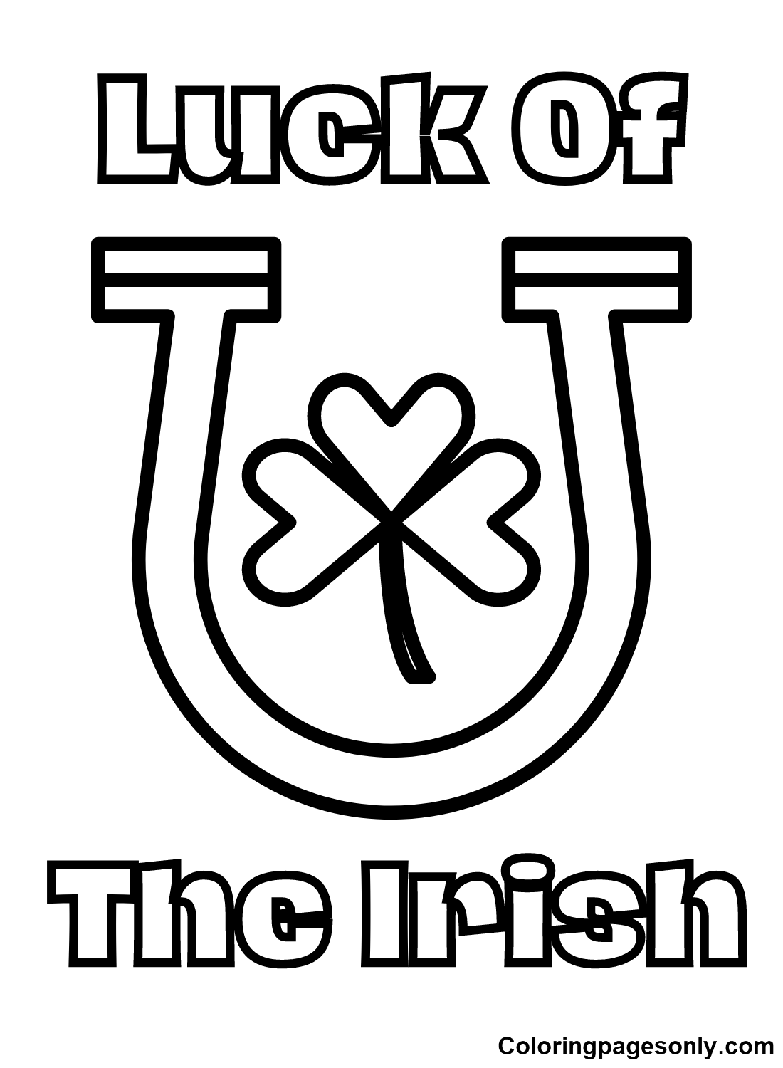 90 Irish Coloring Pages Printable 8