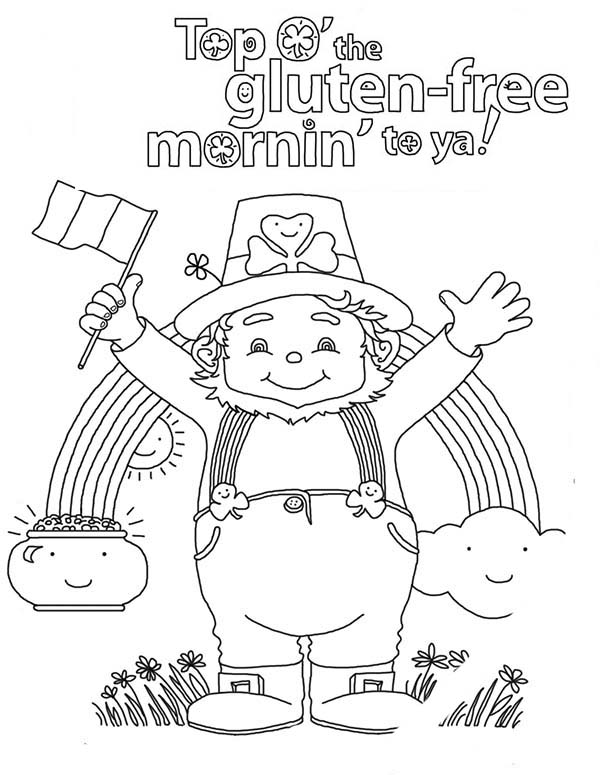 90 Irish Coloring Pages Printable 84