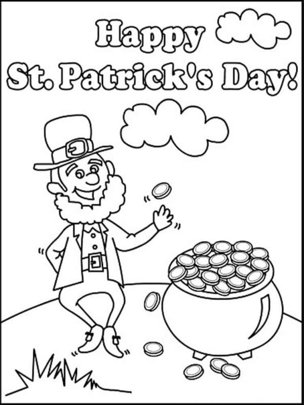 90 Irish Coloring Pages Printable 9