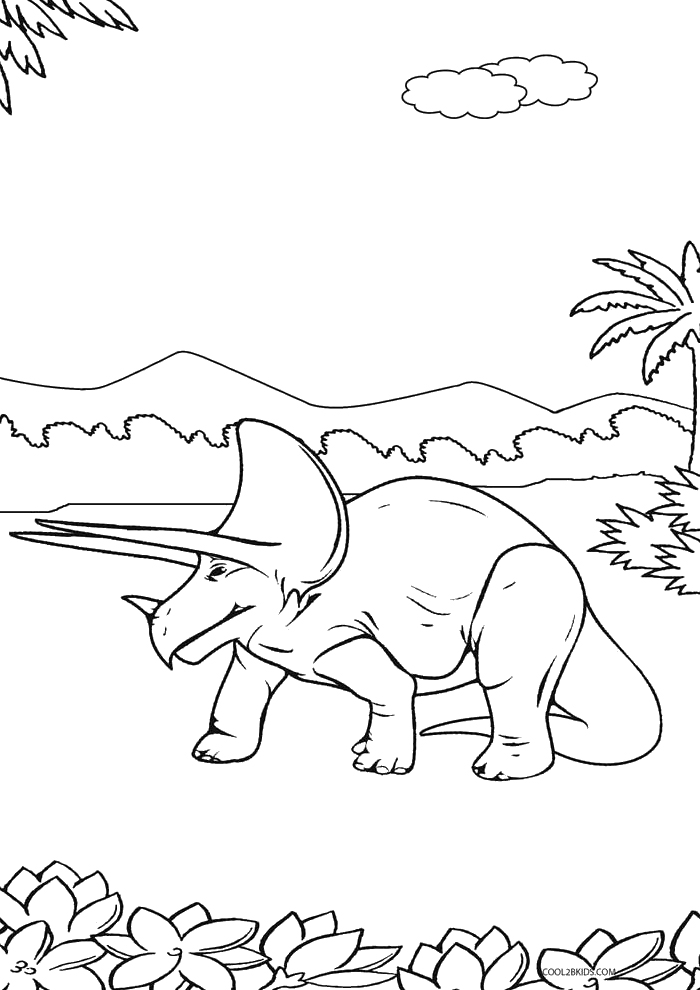 98 Exciting Printable Dinosaur Coloring Pages for Kids 24