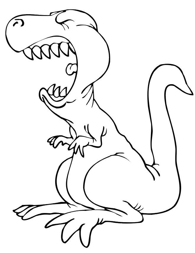 98 Exciting Printable Dinosaur Coloring Pages for Kids 33