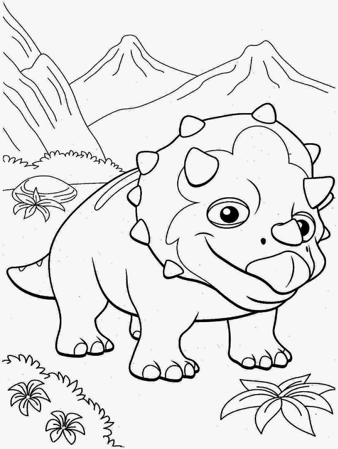 98 Exciting Printable Dinosaur Coloring Pages for Kids 35