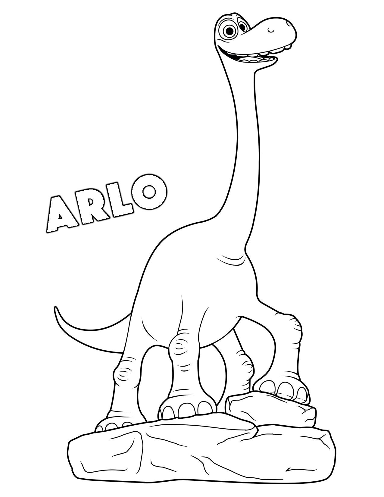 98 Exciting Printable Dinosaur Coloring Pages for Kids 38