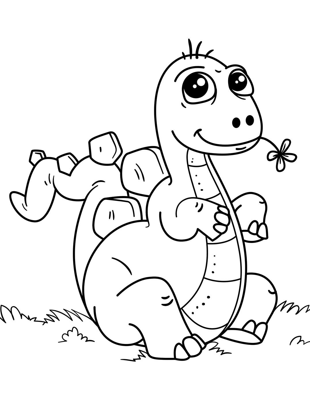 98 Exciting Printable Dinosaur Coloring Pages for Kids 53