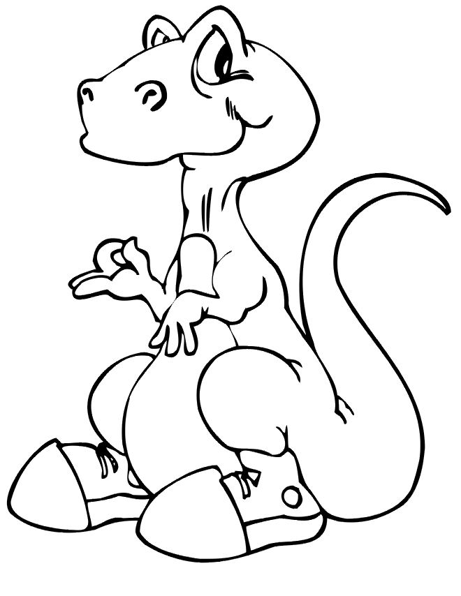 98 Exciting Printable Dinosaur Coloring Pages for Kids 58