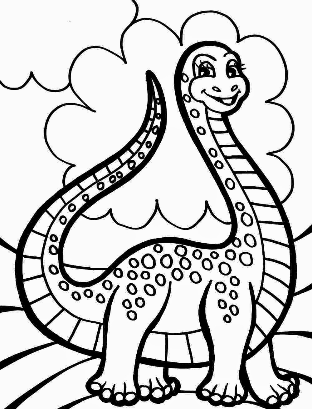 98 Exciting Printable Dinosaur Coloring Pages for Kids 65