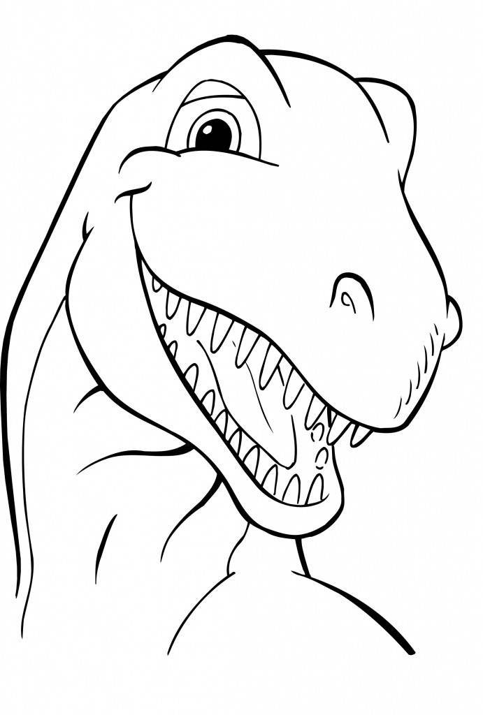 98 Exciting Printable Dinosaur Coloring Pages for Kids 66