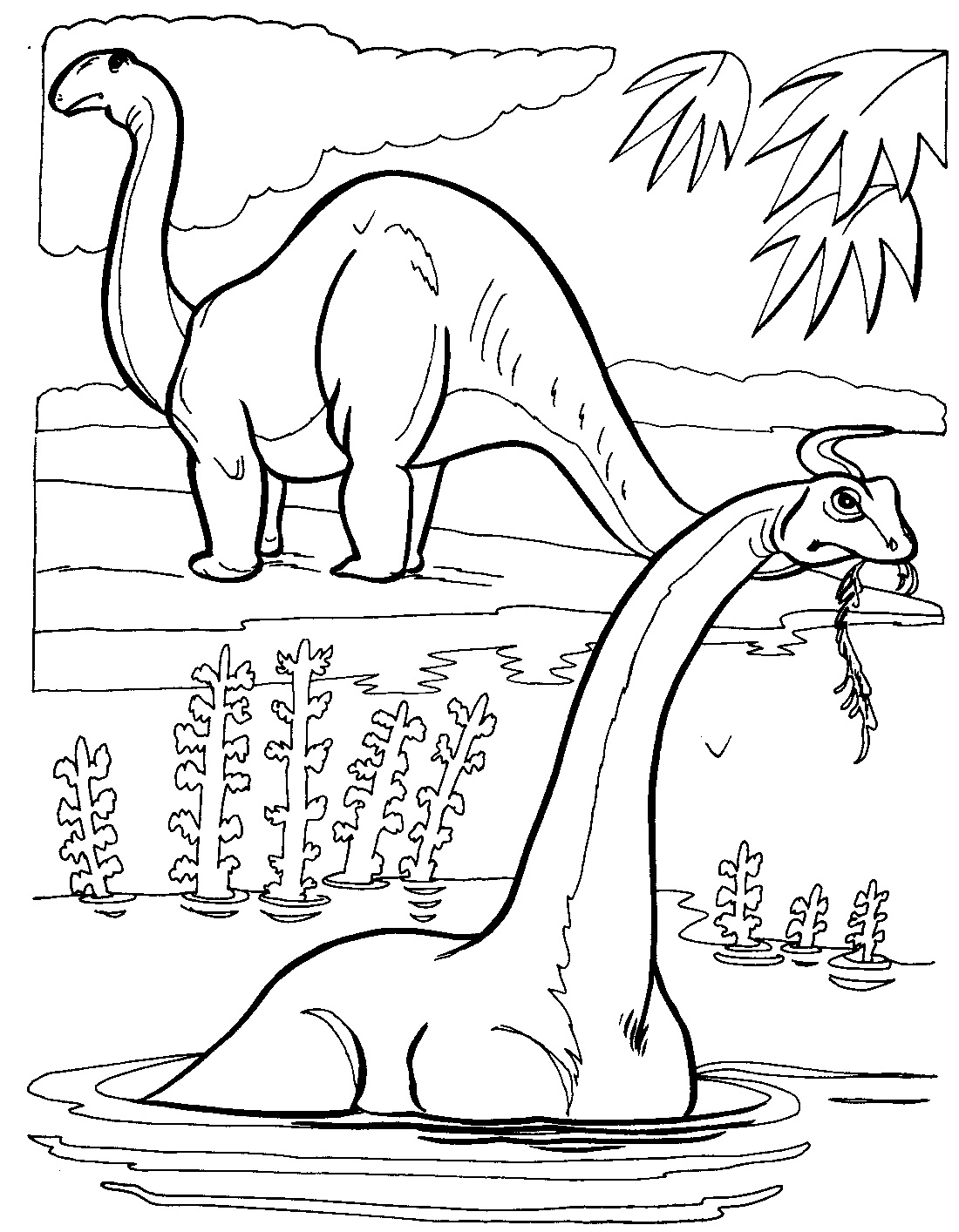 98 Exciting Printable Dinosaur Coloring Pages for Kids 71