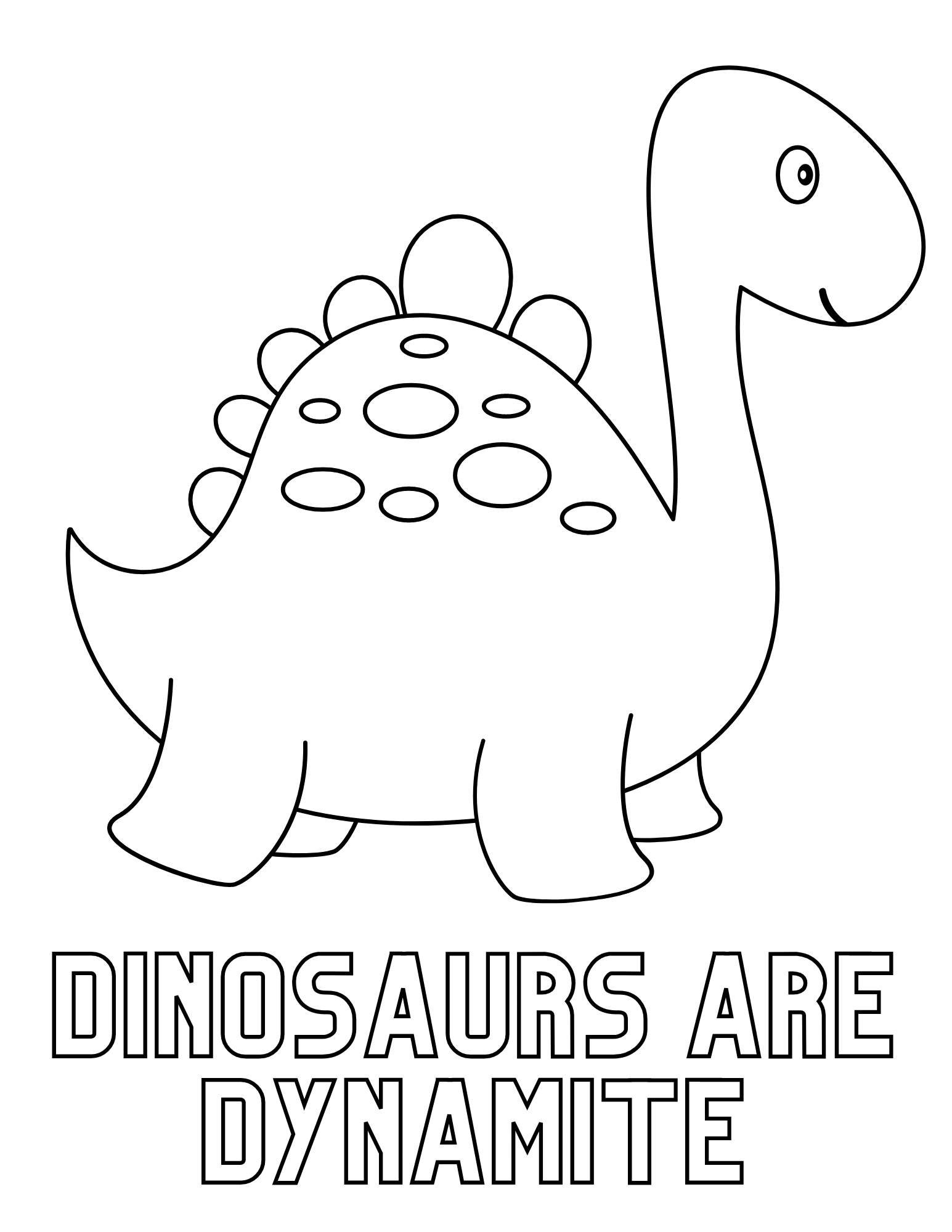 98 Exciting Printable Dinosaur Coloring Pages for Kids 76