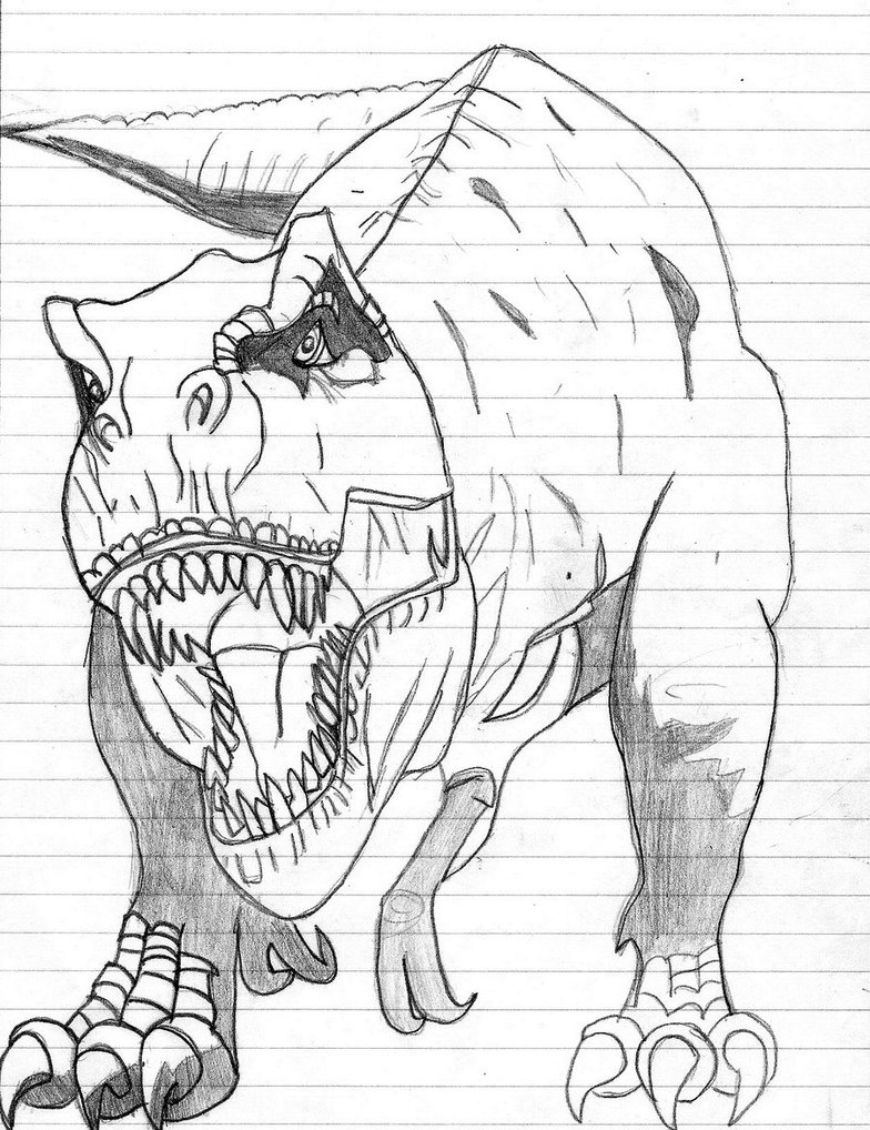 98 Exciting Printable Dinosaur Coloring Pages for Kids 78