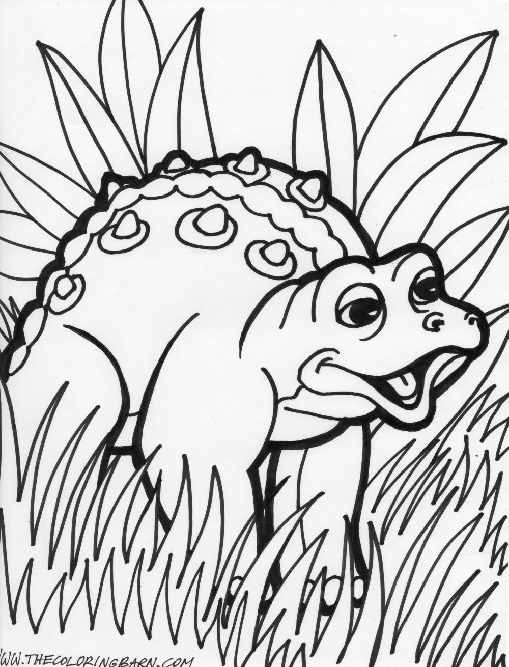 98 Exciting Printable Dinosaur Coloring Pages for Kids 8