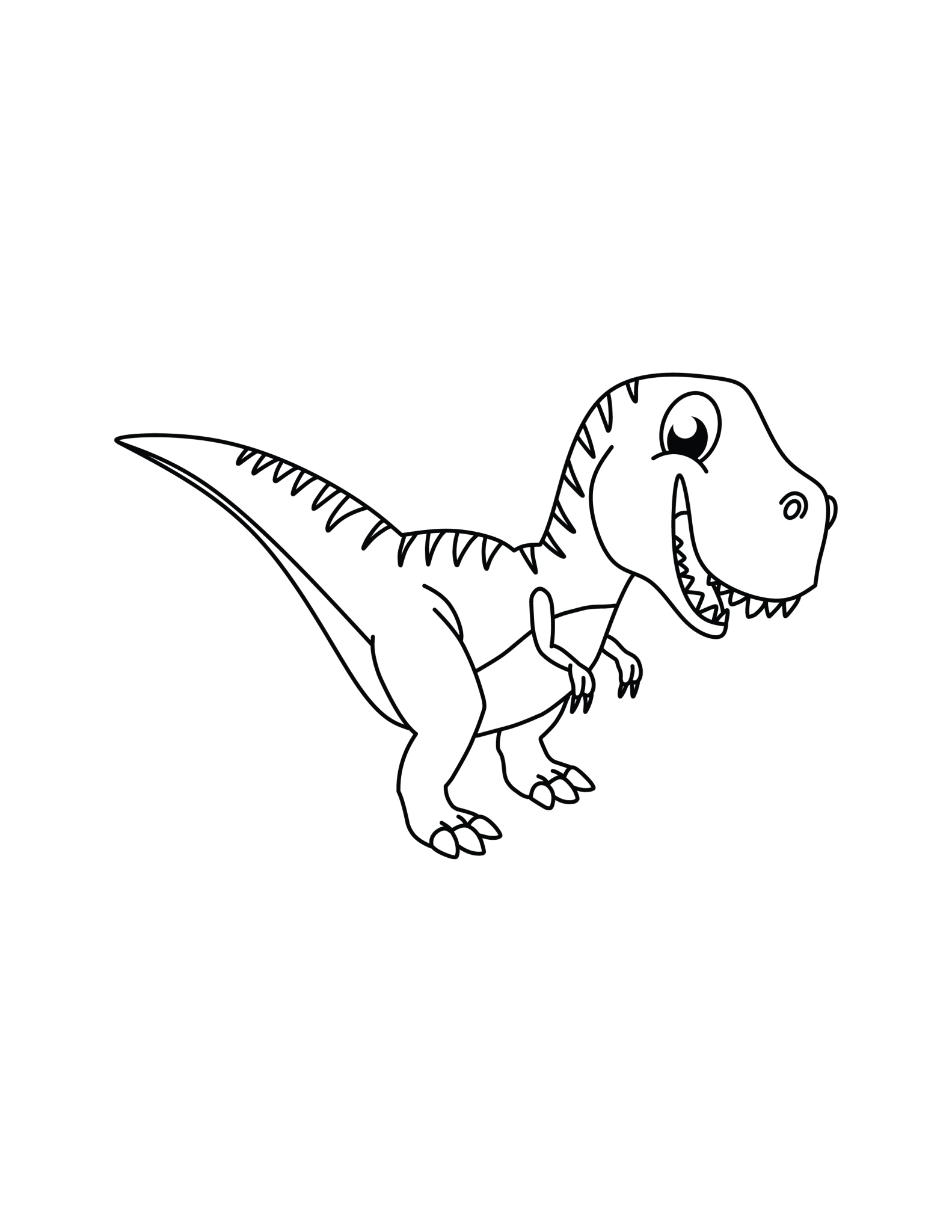 98 Exciting Printable Dinosaur Coloring Pages for Kids 84