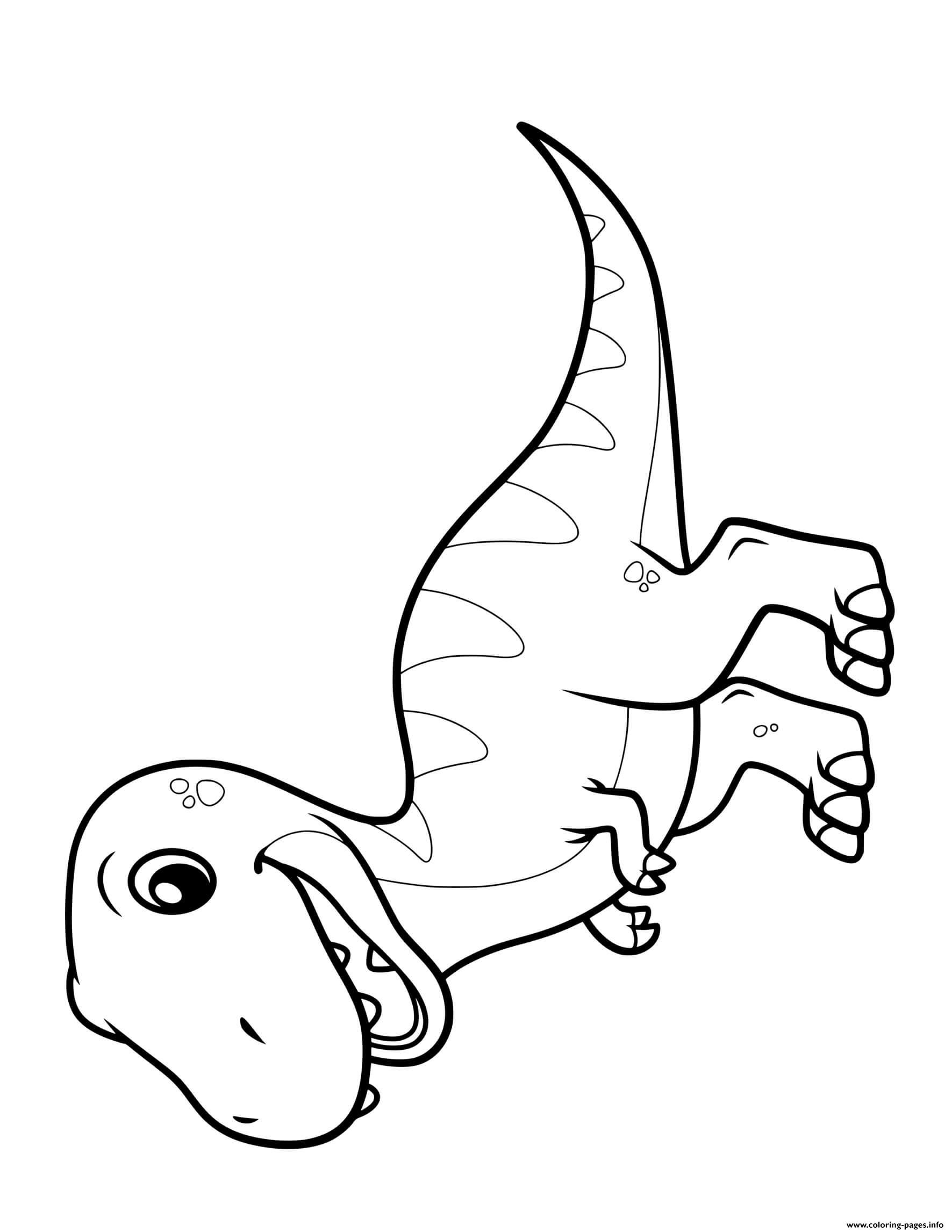 98 Exciting Printable Dinosaur Coloring Pages for Kids 87