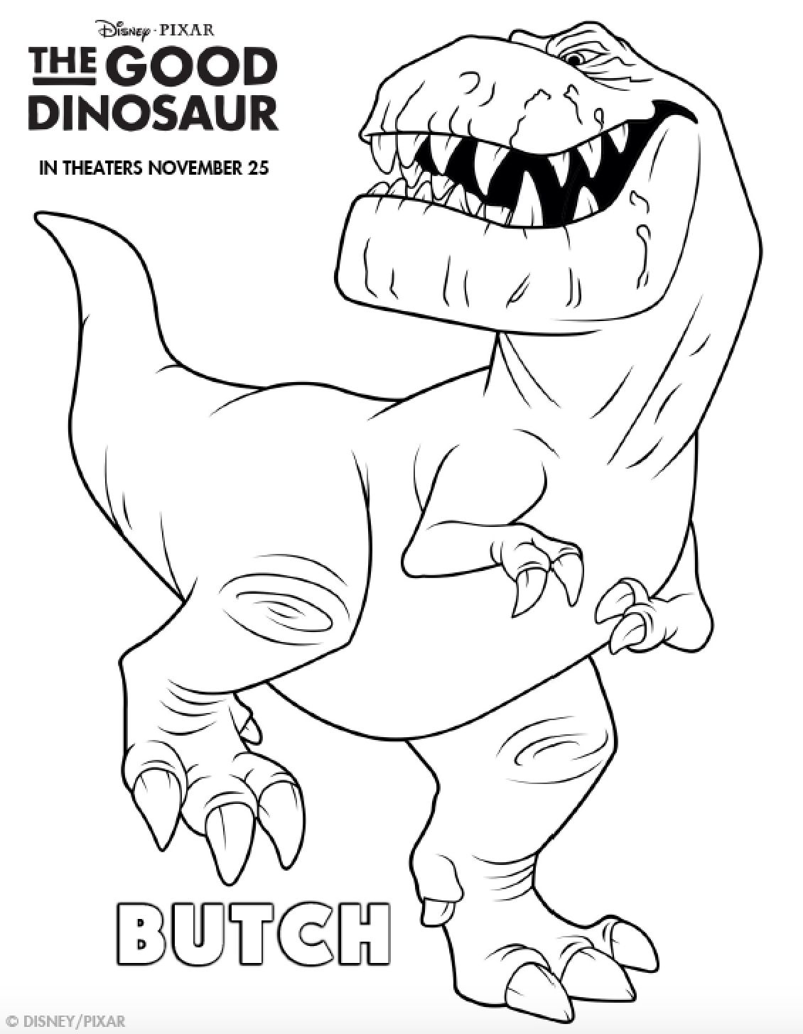 98 Exciting Printable Dinosaur Coloring Pages for Kids 88