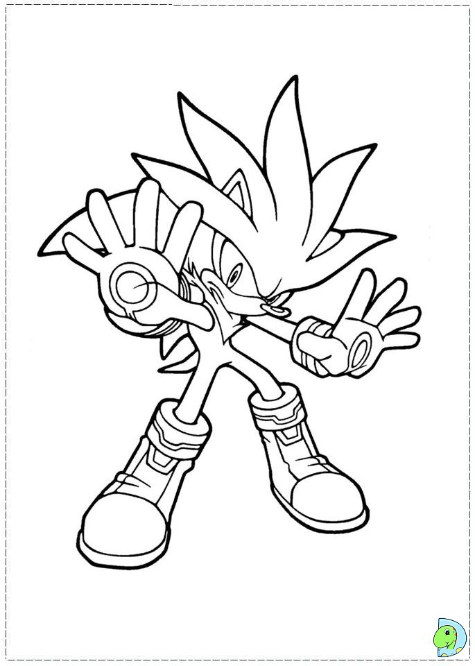 99 Printable Coloring Pages for Kids Sonic Printable