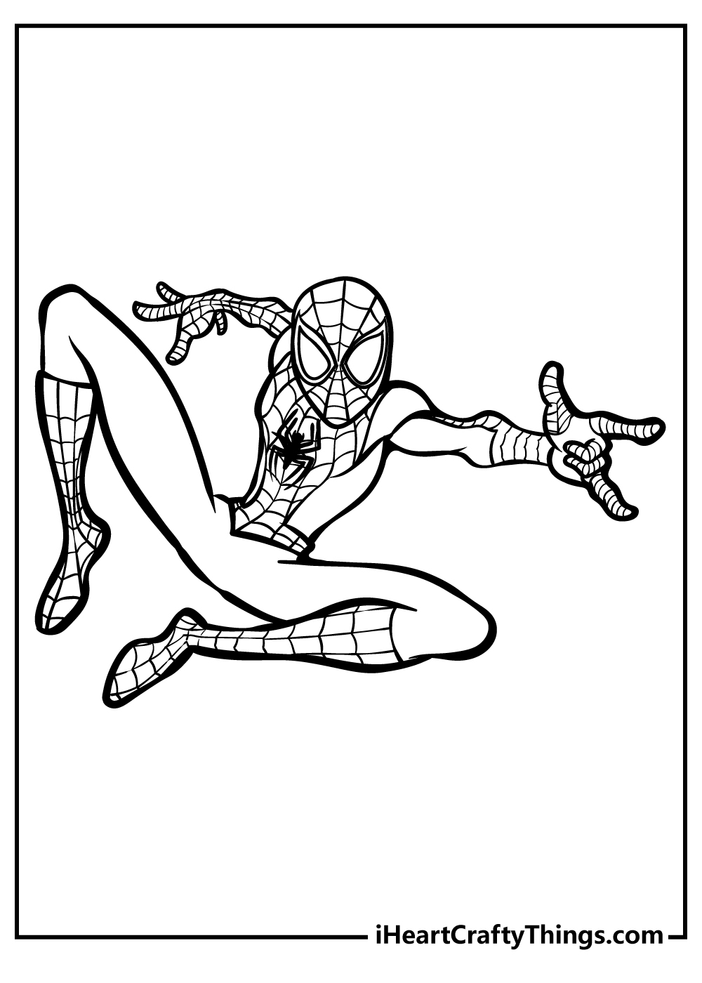 All New Amazing Spiderman Coloring Pages for Printable 10